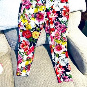 Floral Jeans
